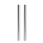 12 Pailles acier inoxydable+1 bross