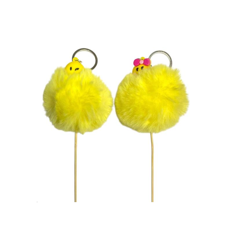 60 pcs PELUCHE SMILEY PORTE CLE