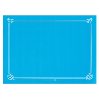 2000 SETS DE TABLE BLEU TURQUOISE