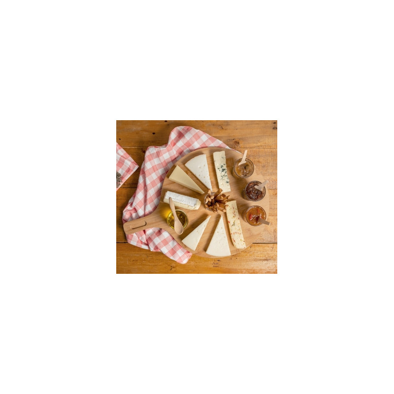 PELLE PIZZA Ø 35x2,5 CM NATUREL BAM