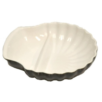 Coquille à moule frite 2 compartiments