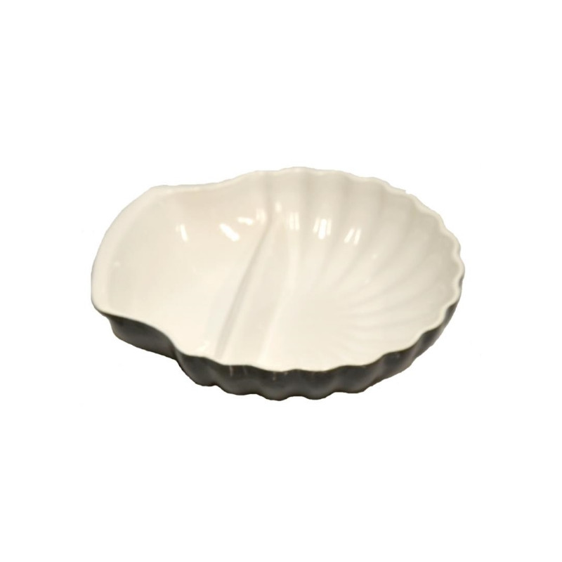 Coquille à moule frite 2 compartiments