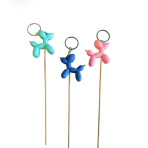 240 pcs Chiens Ballon 3D sur pique