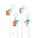 240 pcs Asst Koala 3D sur pique / porte clé