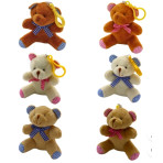 288 pcs Porte-Clé Peluche Ours 10cm