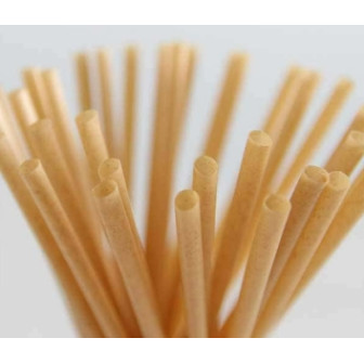10 000 PAILLES VEGETALE 6x200mm 100% certifié OK homecompost