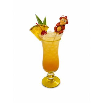 4 Verres Miami 35 cl Jaune