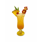 4 Verres Miami 35 cl Jaune