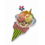 6 pcs ASSIETTE CLOWN ASST