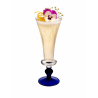 4 Verres tango pied  bleu 26cl