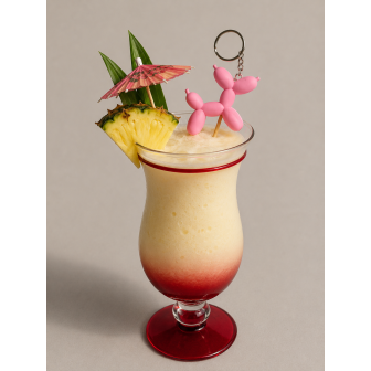 4 Verres Miami 35cl  Rouge