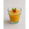 4 Verres Exotique Bullé Bleu