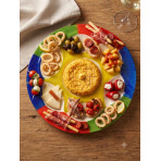 6 Assiettes 7 compartiments verre
