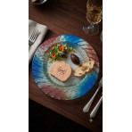 6 Assiettes lim ronde Ø23cm