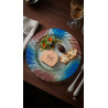 6 Assiettes lim ronde Ø23cm