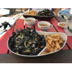 6 Plats à moule frites