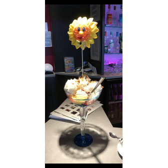 2 COUPES BOLKA BLEU  50cl
