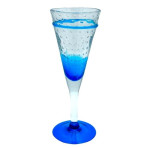 4 Verres Modena Bleu  33cl