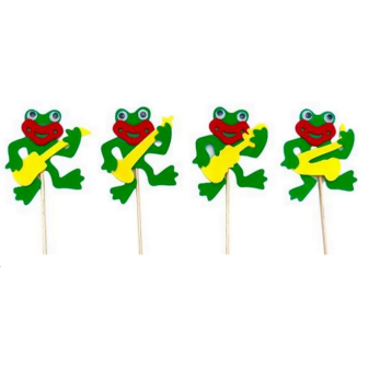50 pcs ASS. GRENOUILLES EVA