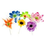300 PCS GRANDES FLEURS pique 15 cm